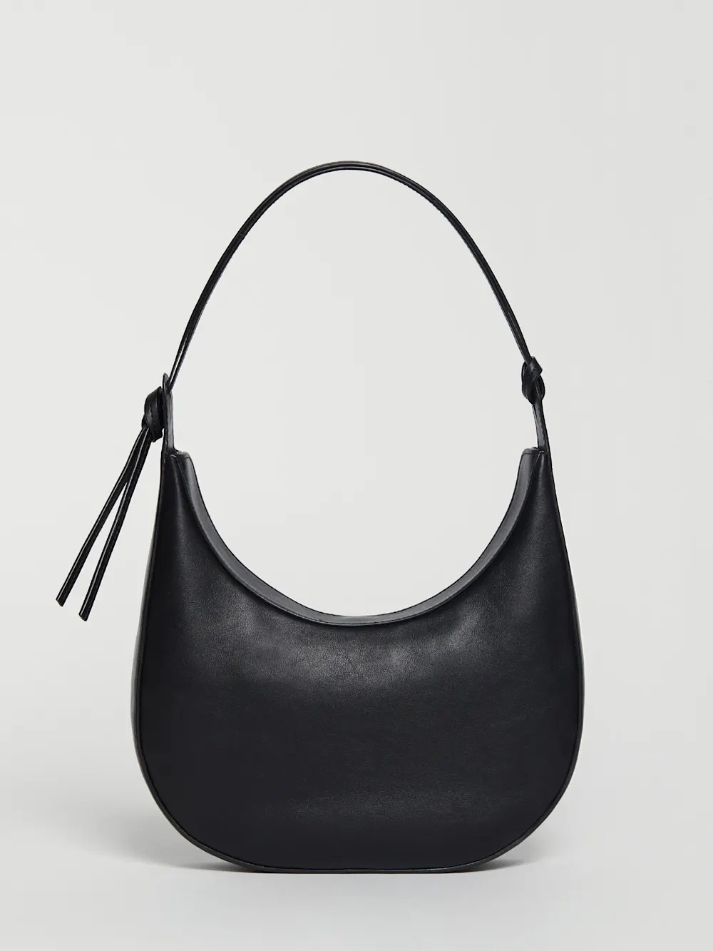 Reformation Medium Rosetta Bag - Black Mirum Vegan Leather